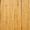Light honey yellow rustic tone thermally treated wood decking sample