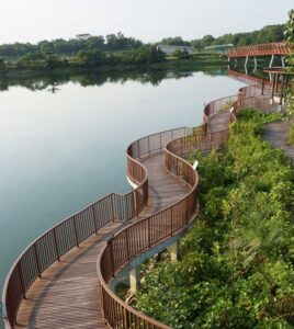 Primoplank Boardwalk Series Natural Anti-Corrosion Hardwood