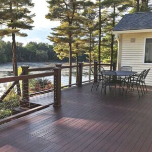 weatherproof aluminum boardwalk cladding